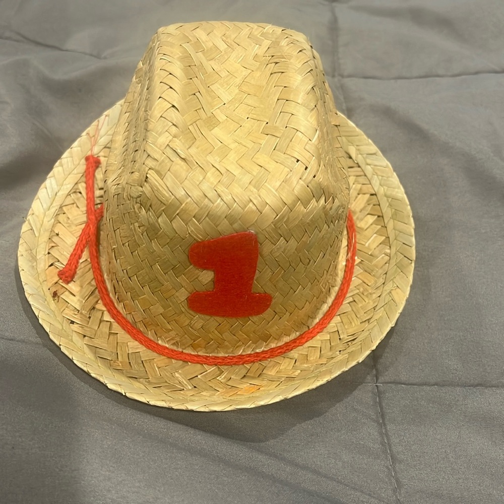 1st birthday cowboy/cowgirl hat